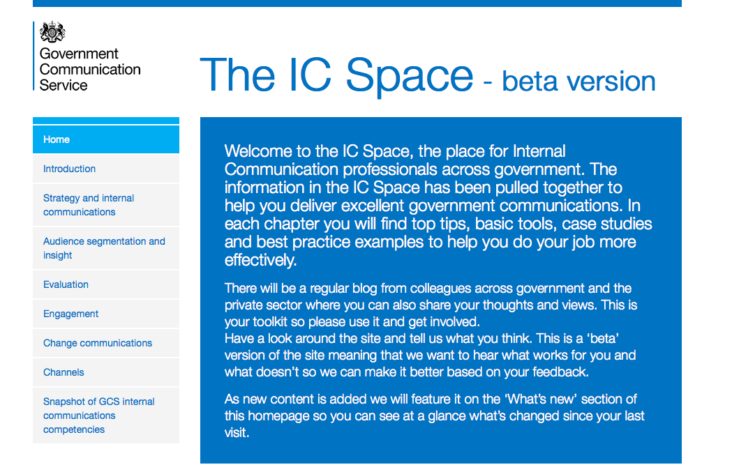 The IC Space