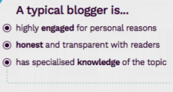 Blogger profile 