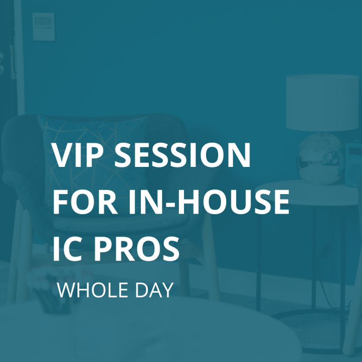 VIP session for in-house IC pros