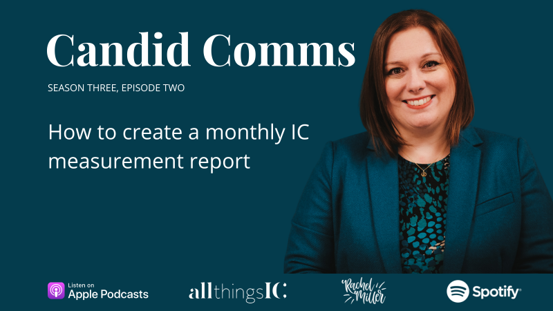 How to create a monthly IC measurement report 