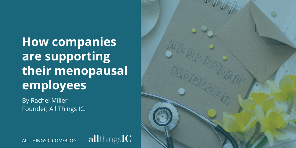 How companies supporting menopausal employees