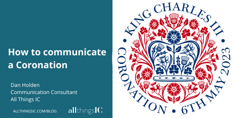 How to communicate a Coronation