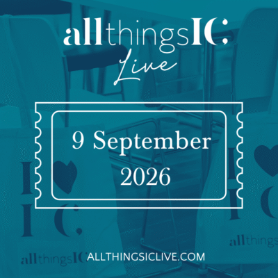 All Things IC Live ticket 9 September 2026